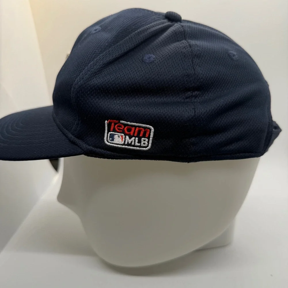 Houston Astros‎ Youth Hat Sports Team MLB Navy Blue Mesh Adjustable Baseball Cap